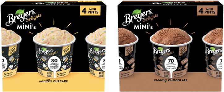 Breyers launches single-serve low-calorie ice cream