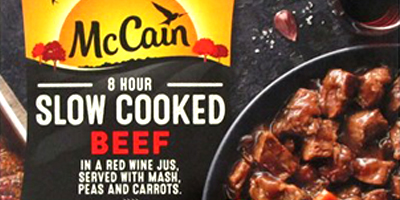 McCain turns slow cooked meals into quick dinner options