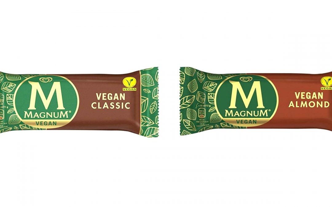 Magnum launches vegan certified bars in the US